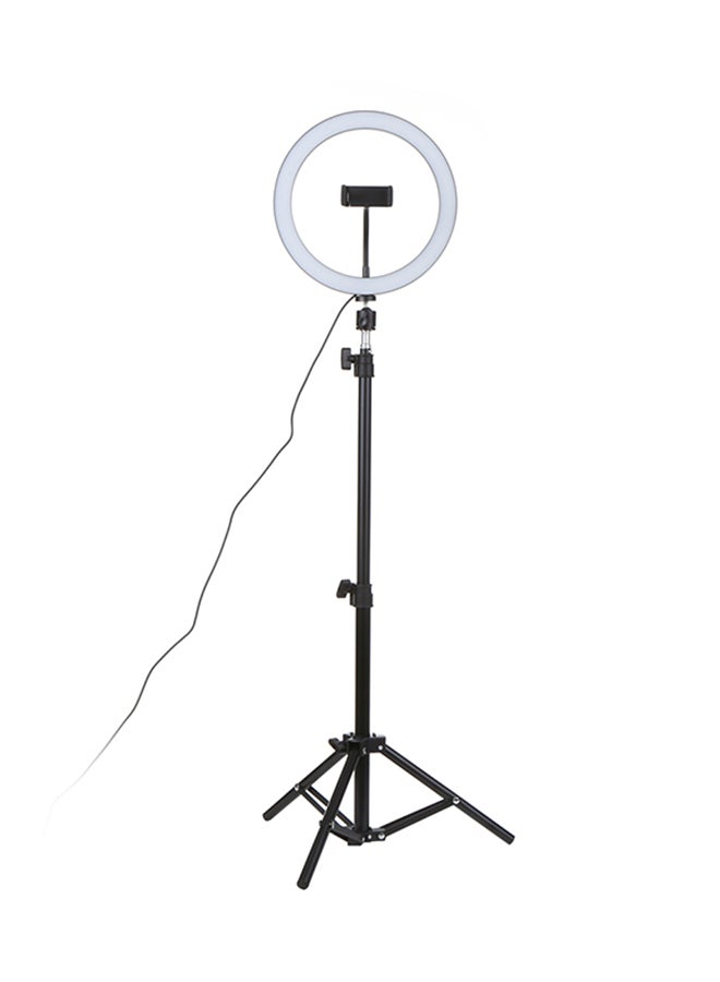 Generic - LED Selfie Camera Lamp With Telescopic Tripod Multicolour - Image 1