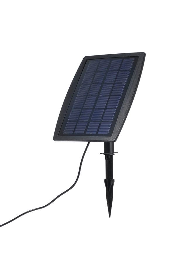 6 Piece Solar LED Light Black 0.718kg - Image 2