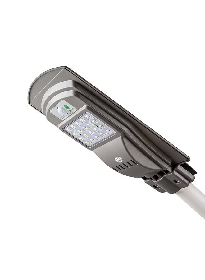 مصباح LED جداري يعمل بالطاقة الشمسية رمادي  - Image 1