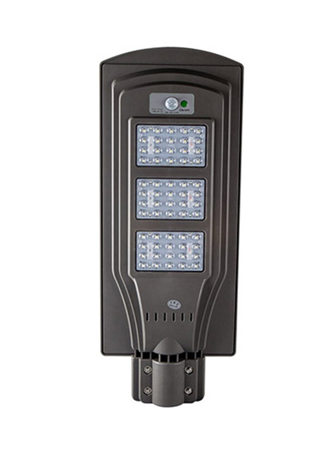 مصباح حائط LED يعمل بالطاقة الشمسية رمادي - Image 1