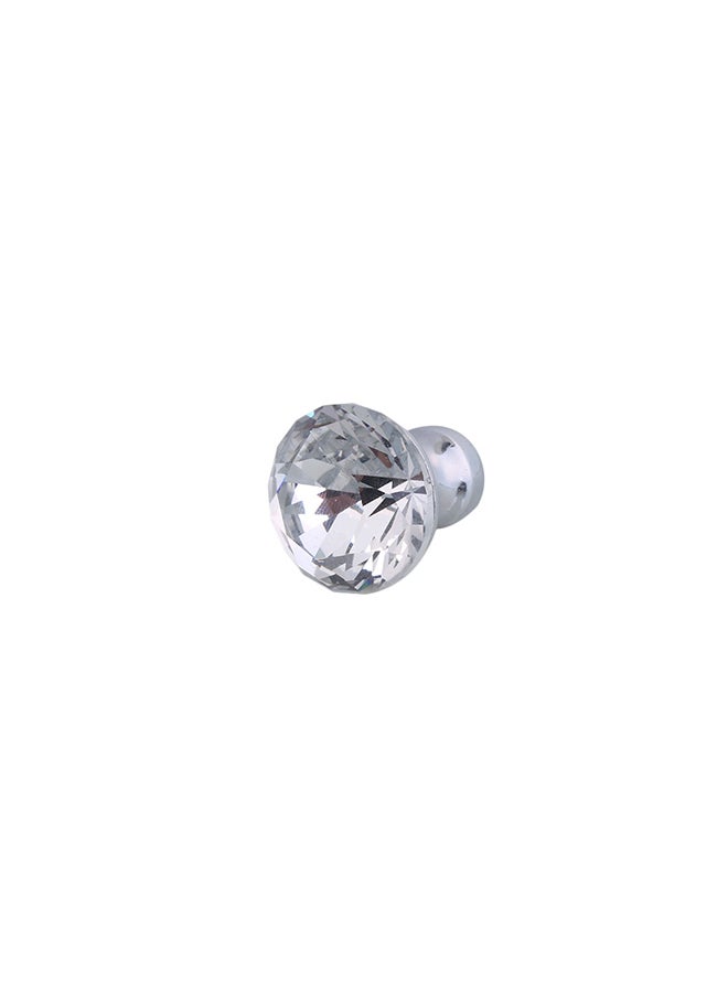 Generic Crystal Shaped Cabinet Knob Clear 