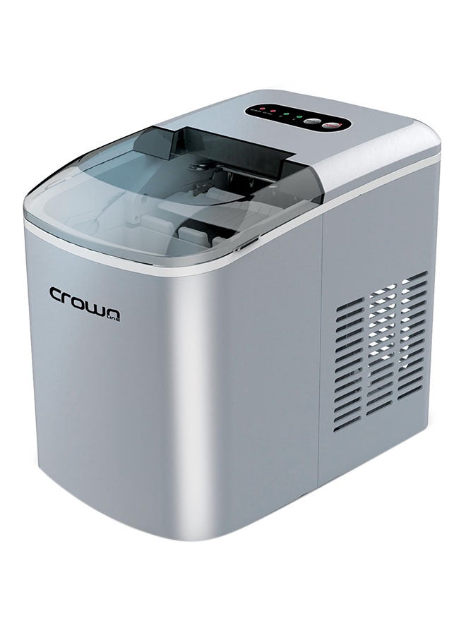 Crownline - Portable Instant Ice Maker 2.1 L 120.0 W IM-162 Grey - Image 1
