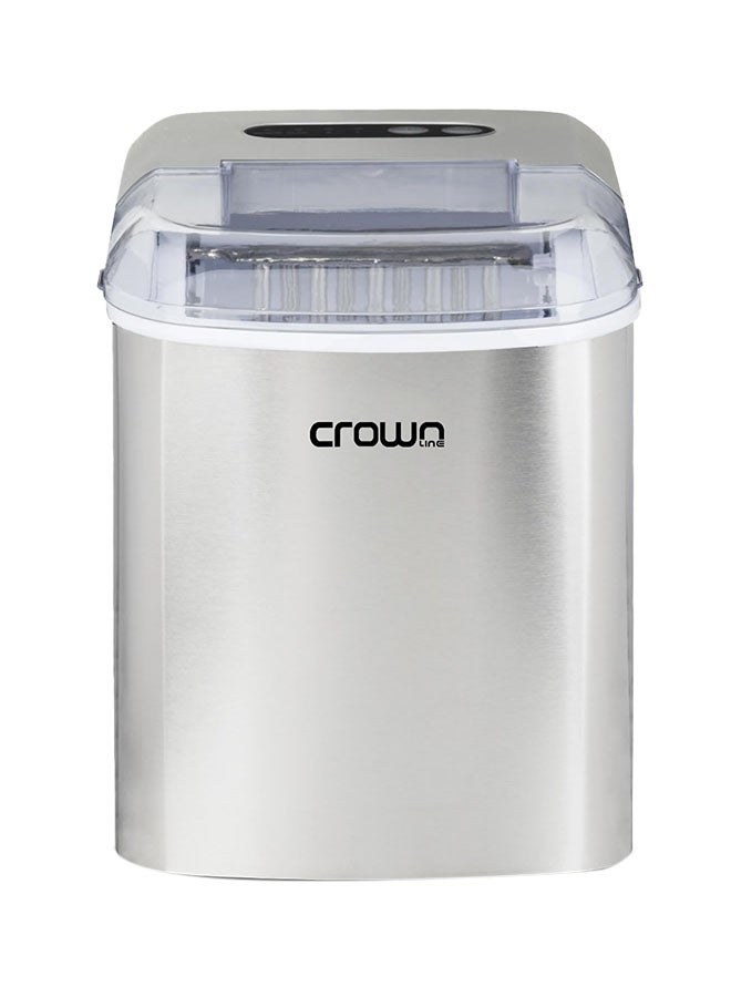 Crownline - Portable Instant Ice Maker 2.1 L 120.0 W IM-162 Grey - Image 1