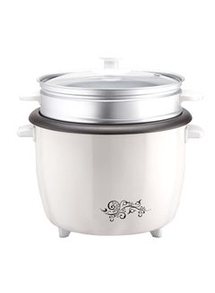 Crownline Rice Cooker With Steamer 1.8 L 400.0 W RC-169 White  - Image 3