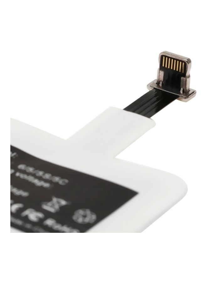 LW - Wireless Charging Receiver White - Image 1