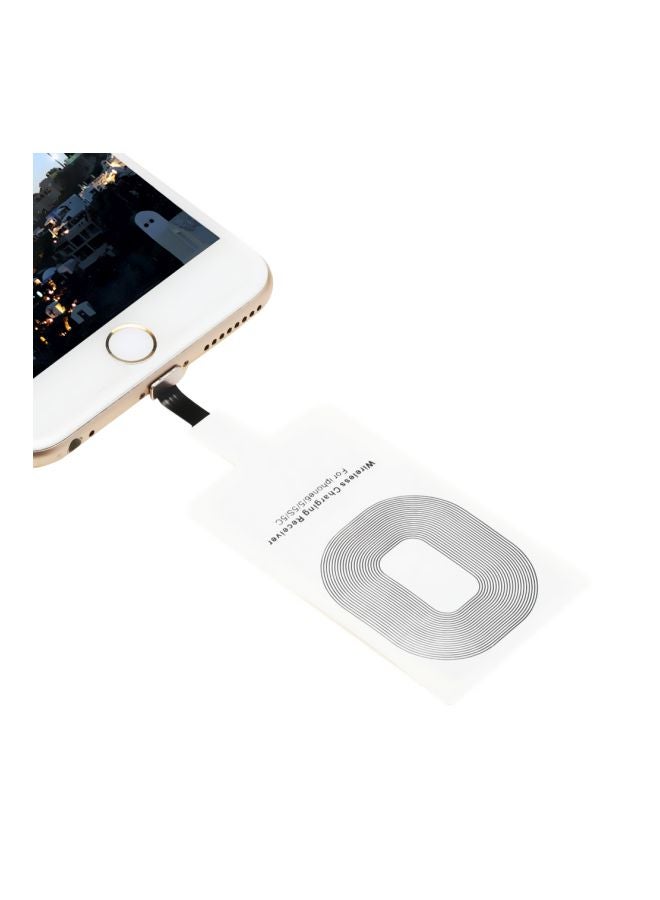 LW - Wireless Charging Receiver White - Image 1