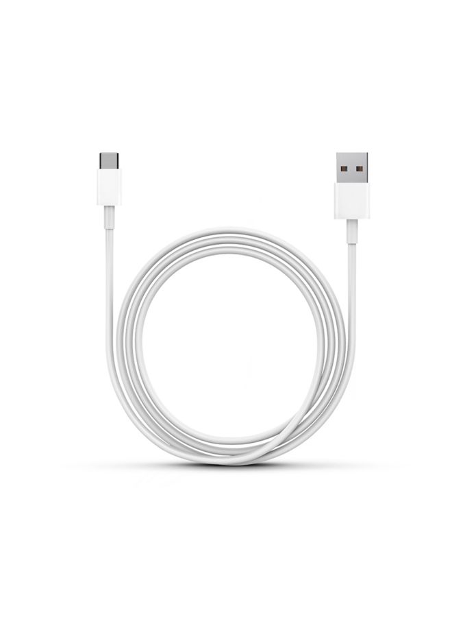 LW Type-C Data Sync Charging Cable White - Image 3