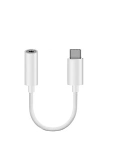 LW Type C To 3.5mm Audio Headphone Jack White  - Image 2