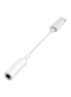 LW Type C To 3.5mm Audio Headphone Jack White  - Image 4