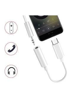 LW Type C To 3.5mm Audio Headphone Jack White  - Image 5
