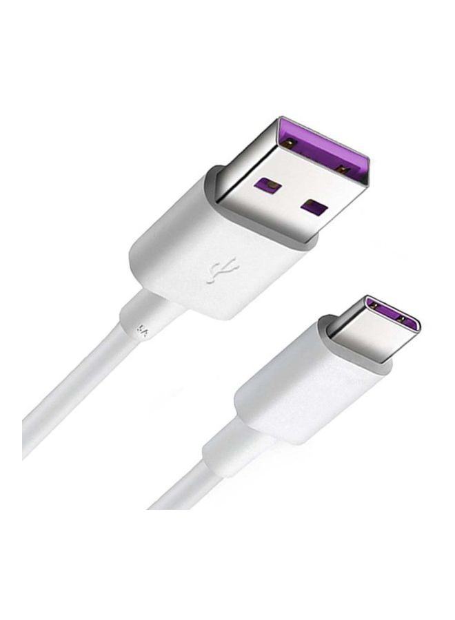 LW USB Data Cable For Huawei Mate 9/9 Pro/P10/P20/P20 Pro White - Image 2