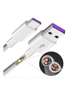 LW USB Data Cable For Huawei Mate 9/9 Pro/P10/P20/P20 Pro White  - Image 3