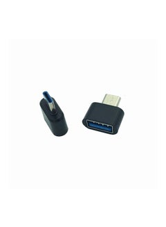 LW Type-C To USB OTG Adapter Mini Converter Black  - Image 5