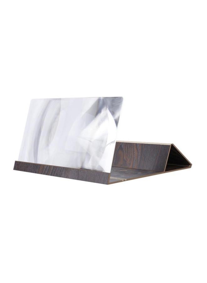 LW Phone Screen Magnifier Brown/White - Image 1