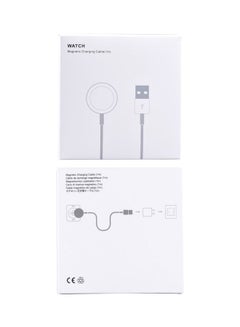 Generic USB Magnetic Charging Cable For Apple Watch Series 1/2/3 38/42 mm White  - Image 5