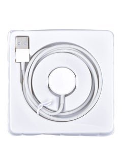Generic USB Magnetic Charging Cable For Apple Watch Series 1/2/3 38/42 mm White  - Image 3