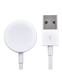 Generic USB Magnetic Charging Cable For Apple Watch Series 1/2/3 38/42 mm White  - Image 4