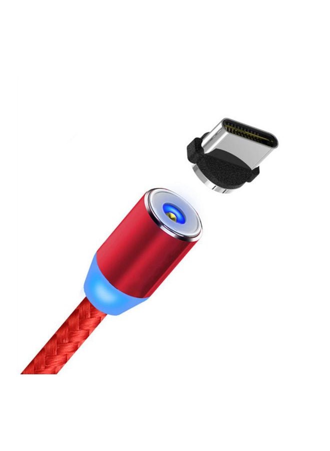 Type-C Magnetic Adapter Cable Red - Image 2