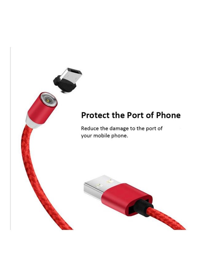 Type-C Magnetic Adapter Cable Red - Image 3