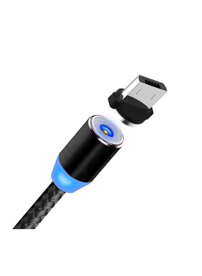 Micro USB Magnetic Adapter Cable Black - Image 2
