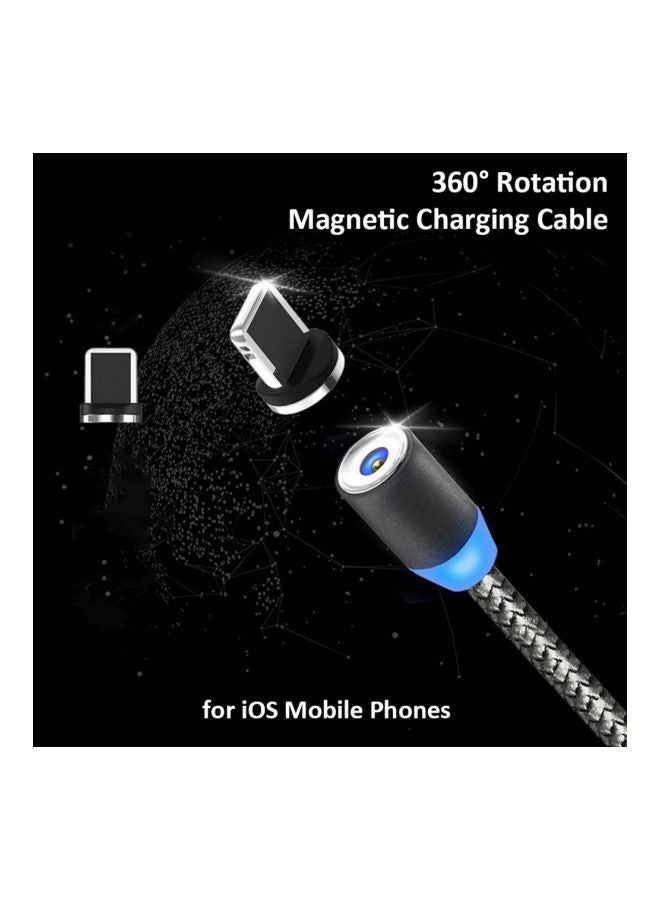 Generic - Lightning Magnetic Adapter Cable Black - Image 1