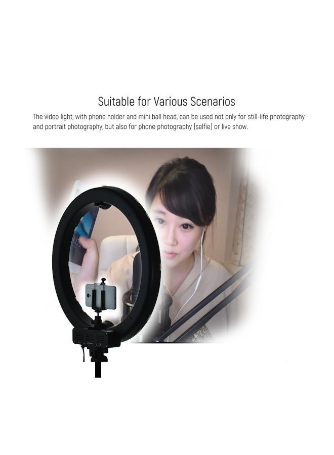 ANDOER Dimmable Photography Ring Light White  - Image 5