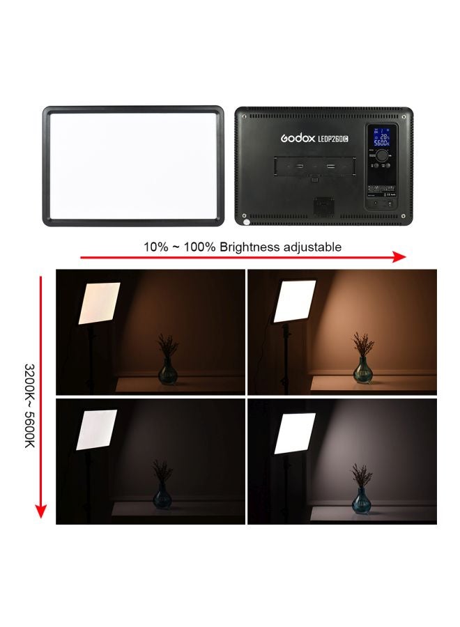 Godox Wireless Photography LED Video Light Black/White - Image 2