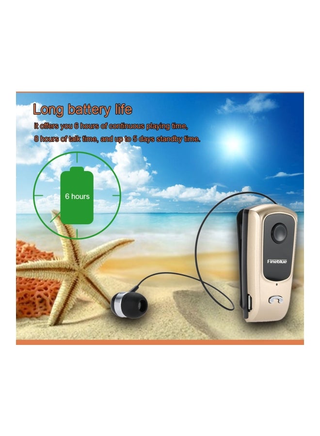 Fineblue Bluetooth Stereo In-Ear Headset With Microphone White - Image 4