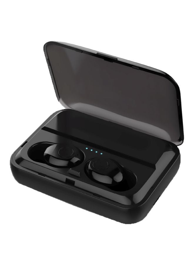 Bluetooth In-Ear Earphones With Charging Box Black - Image 1