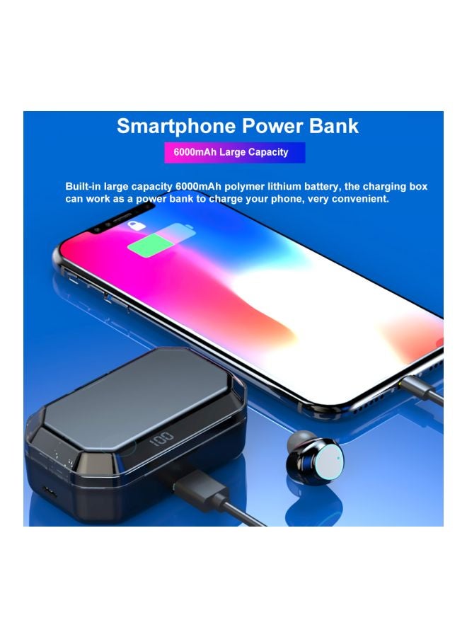 Bluetooth In-Ear Mini Stereo Headsets With Charging Box Black - Image 3