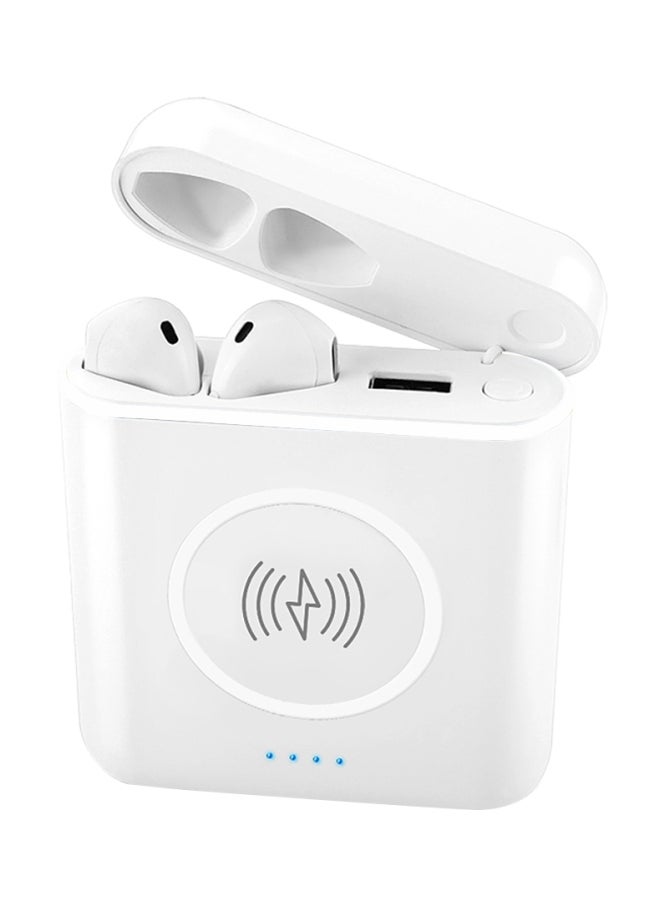 Bluetooth In-Ear Earphone White  - Image 1