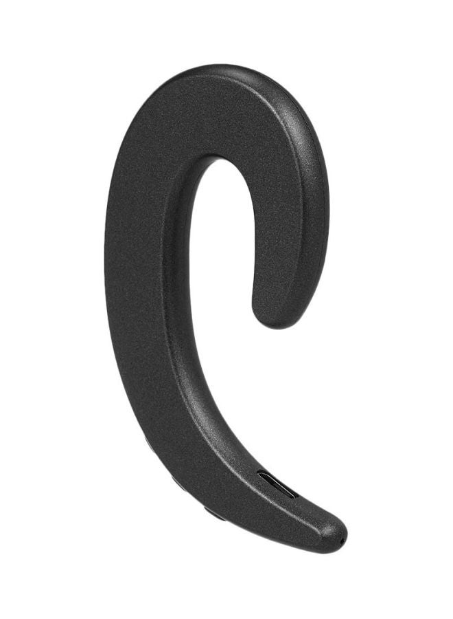 Earhook Designed Wireless Bluetooth Headset With Microphone Black - Image 1