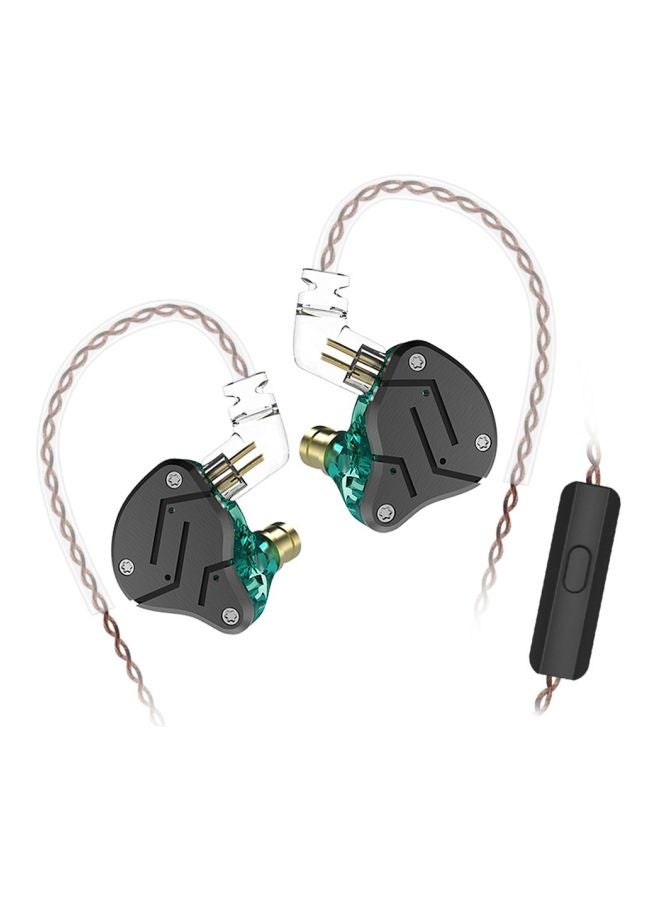 KZ ZSN Wired In-Ear Headphones With Mic Black/White
