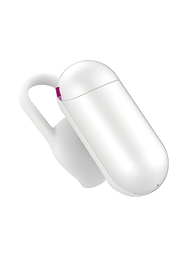 Wireless In-Ear Headphone With Mic White