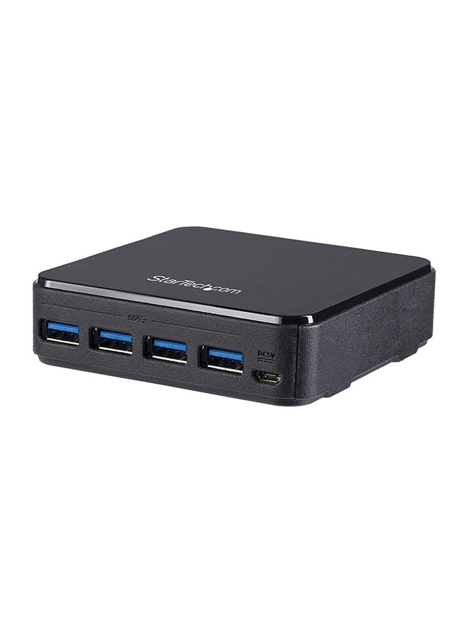 StarTech - USB 3.0 Peripheral Sharing Switch Black - Image 1