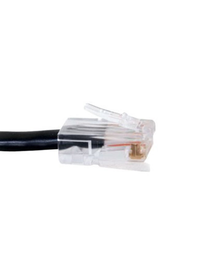 Cat 5e Non-Booted Network Patch Cable Black  - Image 3