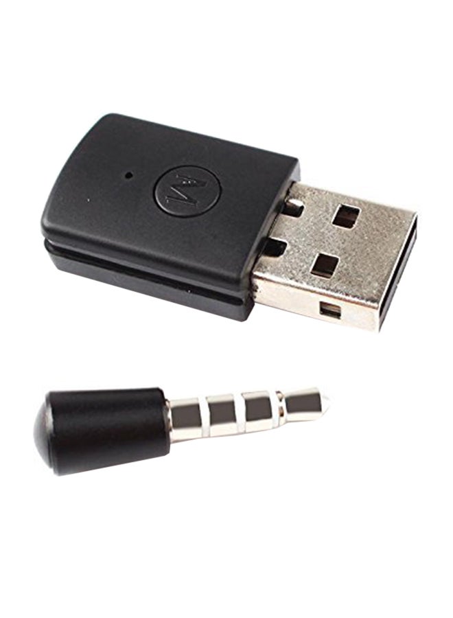 Bluetooth Dongle USB Adapter For PS4 Black/Silver - Image 2