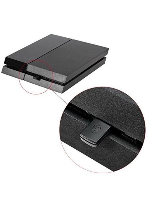 Bluetooth Dongle USB Adapter For PS4 Black/Silver - Image 4