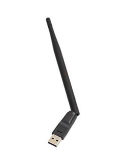 ماركة غير محددة هوائي لاسلكي مزود بمنفذ USB مع محول لاسلكي أسود/فضي  - Image 1