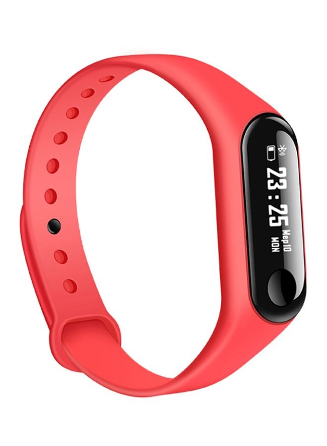 أم ثري جهاز تتبع النشاط واللياقة أحمر وأسود - Image 1