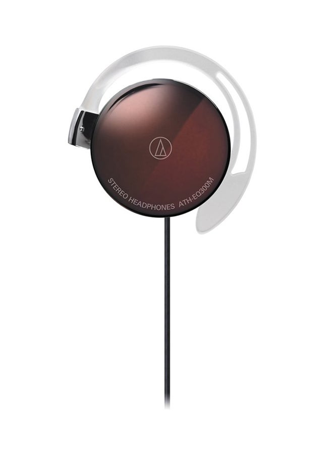 audio-technica In-Ear Fit Headphones Brown
