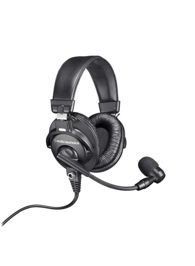audio-technica Broadcast Stereo Over-Ear Headphones Black - Image 2