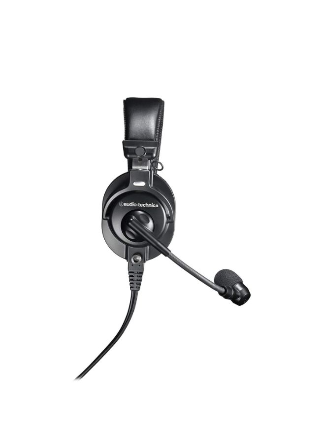 audio-technica Broadcast Stereo Over-Ear Headphones Black - Image 3