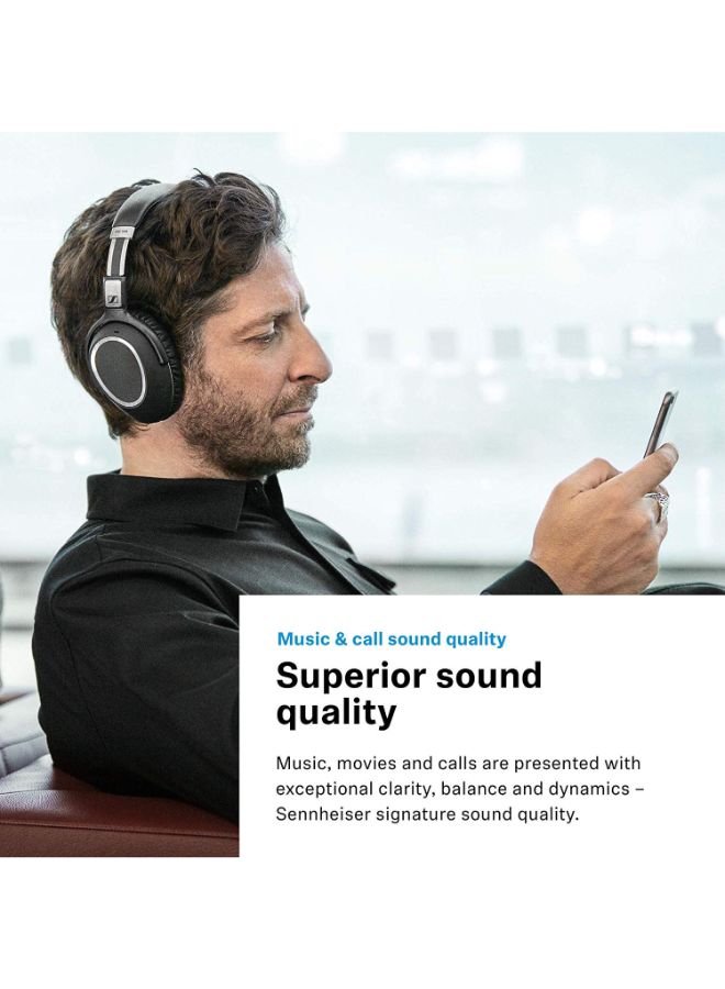 Sennheiser PXC 550 Wireless Over-Ear Headphones Black  - Image 3