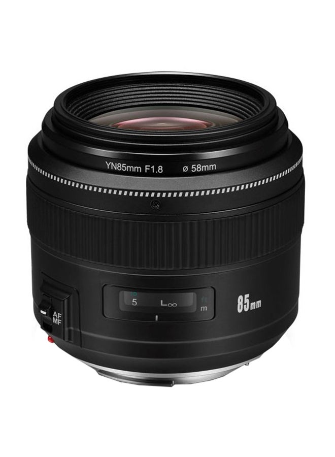 YONGNUO YN 85mm f/1.8 Lens For Canon EF Black  - Image 1