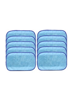 10-Piece Microfiber Mopping Cloth For Robot Vacuum Cleaner Blue - v1564740762/N28807110A_1