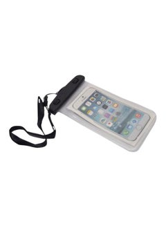Generic Waterproof Mobile Phone Pouch Clear/Black 
