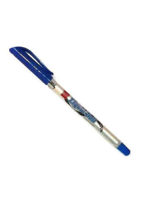 12-Piece Liquid Ball Point Pen Blue