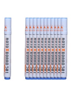 Roto 12-Piece White Board Marker Blue  - Image 1