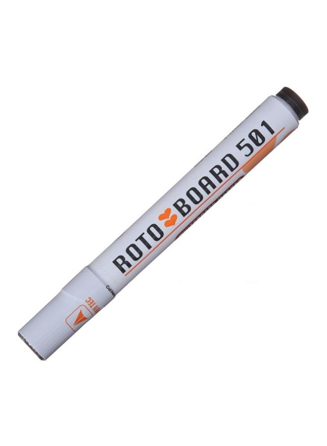 Roto 12-Piece White Board Marker Set Black/White - Image 2